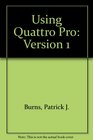 Using Quattro Pro