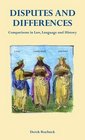 Disputes and Differences Comparisons in Law Language and History