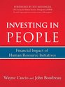 Investing in People Financial Impact of Human Resource Initiatives