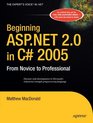 Beginning ASPNET 20 in C 2005 From Novice to Professional