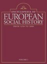 Encyclopedia of European Social History Edition 1