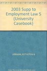 Employment Law Statutory Supplement