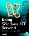 Using Windows Nt Server 4