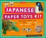Japanese Paper Toys Kit Origami Paper Toys that Walk Jump Spin Tumble and Amaze