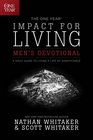 The One Year Impact for Living Men's Devotional A Daily Guide to Living a Life of Significance
