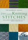 250 Creative Knitting Stitches  Volume 4