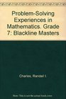 ProblemSolving Experiences in Mathematics Grade 7 Blackline Masters