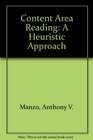 Content Area Reading A Heuristic Approach