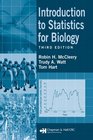 Introduction to Statistics for Biology Third Edition