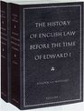 THE HISTORY OF ENGLISH LAW BEFORE THE TIME OF EDWARD I 2 VOL PB SET