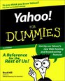 Yahoo for Dummies
