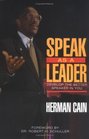Speak as a Leader