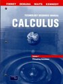 Calculus Technology Resource Manual Ti Graphing Calculators