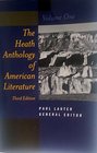 The Heath Anthology of American Literature Volume 1