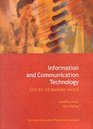 Information and Communication Technology GCE AS/A2 Modular Award