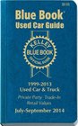 Kelley Blue Book Used Car Guide Consumer Edition JulySeptember 2014