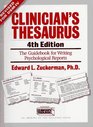 Clinician's Thesaurus 4th Edition The Guidebook for Writing Psychological Reports