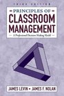 Principles of Classroom Management A Professional DecisionMaking Model
