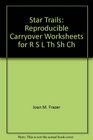 Star Trails Reproducible Carryover Worksheets for R S L Th Sh Ch
