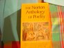 The Norton Anthology of Poetry 1st First Edition