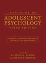 Handbook of Adolescent Psychology Contextual Influences on Adolescent Development