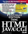 Platinum Edition Using HTML 32 Java 11 and CGI