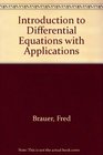 Introduction to Differential Equations With Applications