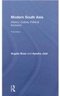 Modern South Asia History Culture Political Economy