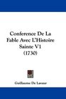Conference De La Fable Avec L'Histoire Sainte V1