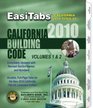 EasiTabs  2010 California Building Code Title 24 Part 2 Vol 12 Looseleaf Tabs