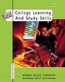 CLASS College Learning and Study Skills