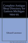 Complete Antique Shop Directory for Eastern Michigan 199495