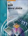 The ISeries Microsoft Office Word 2003 Introductory