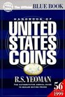1999 Handbook of United States Coins Official Blue Book of United States Coins