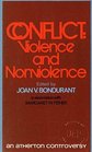 Conflict Violence and Nonviolence