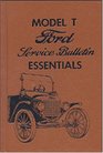 Model T Service Bulletins