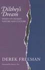 Dilthey's Dream Essays on Human Nature and Culture