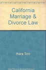 California Marriage  Divorce Law