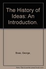 The History of Ideas An Introduction