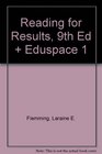 Reading for Results 9th Ed  Eduspace 1