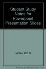 Student Study Notes for Powerpoint Presentation Slides Management Accounting