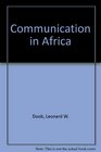 Communication in Africa