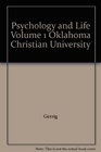 Psychology and Life Volume 1 Oklahoma Christian University