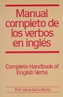 Manual completo de los verbos en ingles  Complete Handbook of English Verbs