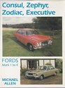 Consul Zephyr Zodiac Executive/Fords Mark 1 to 4