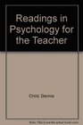 Readings in Psychology for the Teacher