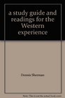a study guide and readings for the Western experience