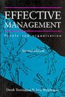 Effective Management People and Organisation