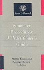 Summary Judgment A Practitioner's Guide