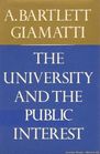 The University and the Public Interest